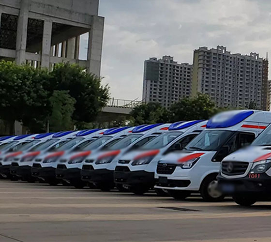 康乐县服务车队展示