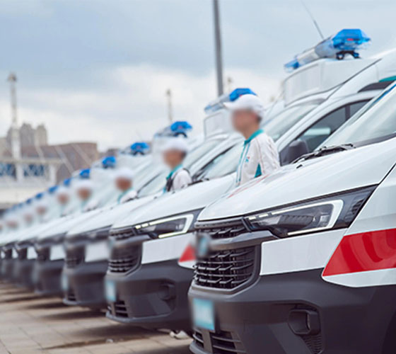 康乐县服务车队展示